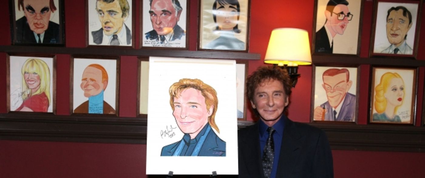 Photo Coverage: Barry Manilow Gets Sardi's Caricature!  Image