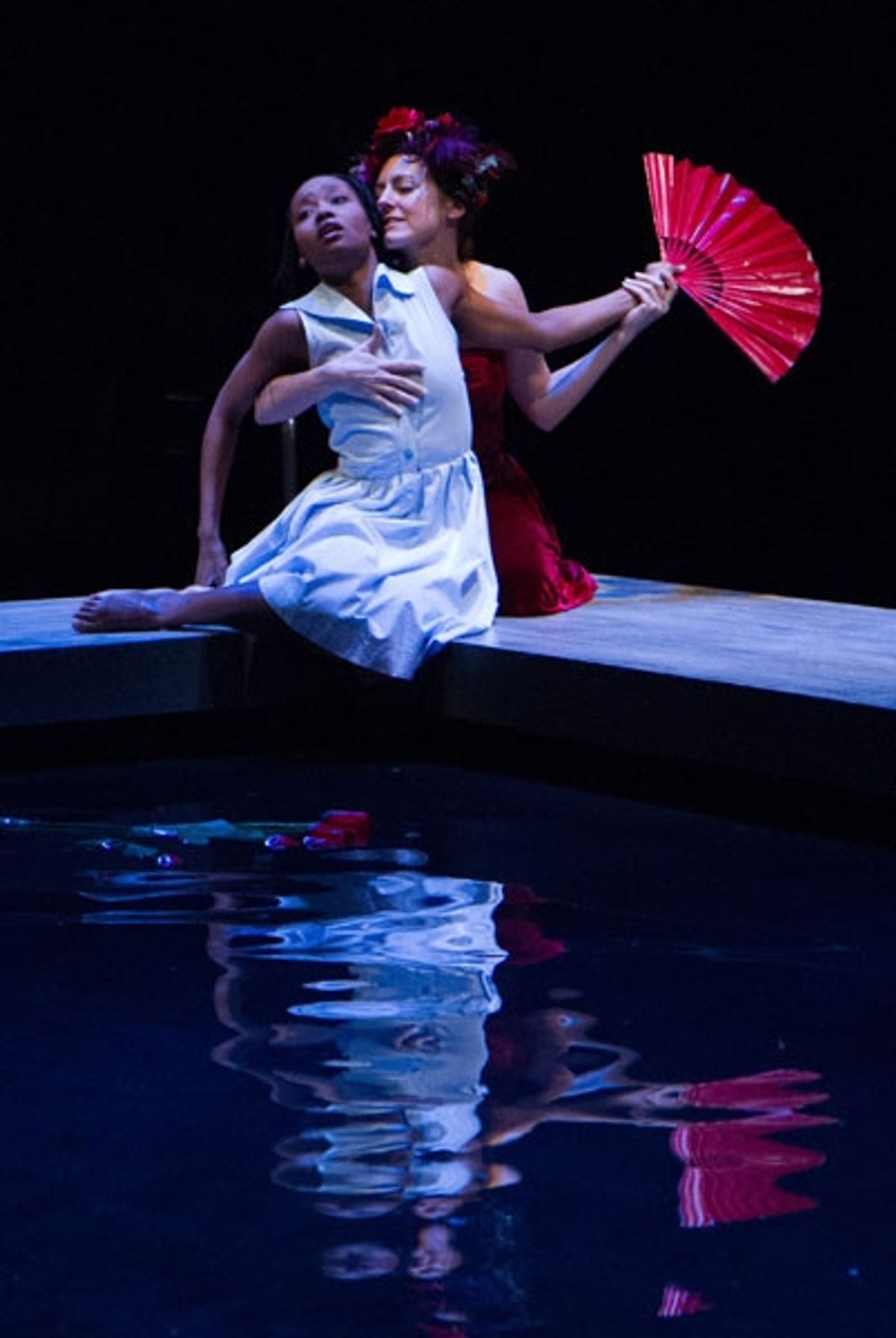 Ashleigh Lathrop and Tempe Thomas at 