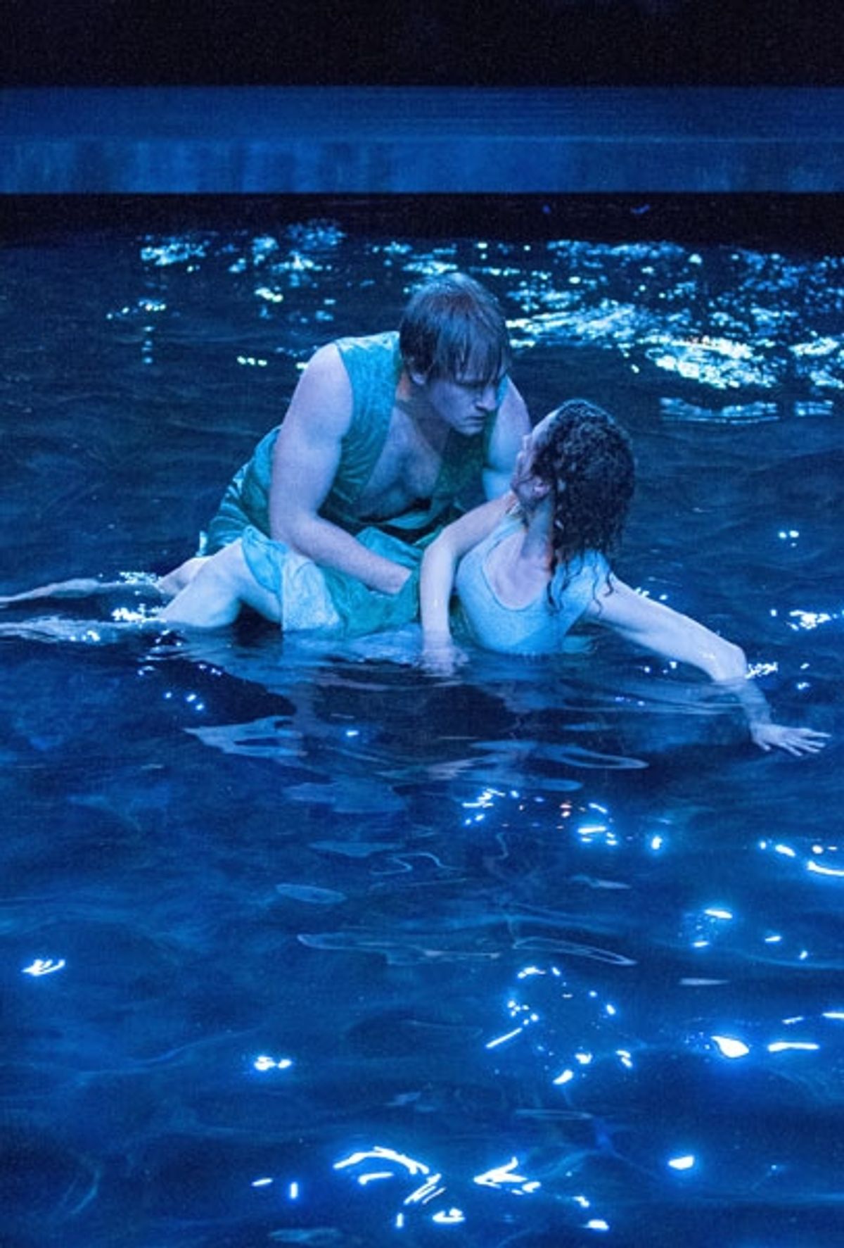 Geoff Packard and Louise Lamson  at 