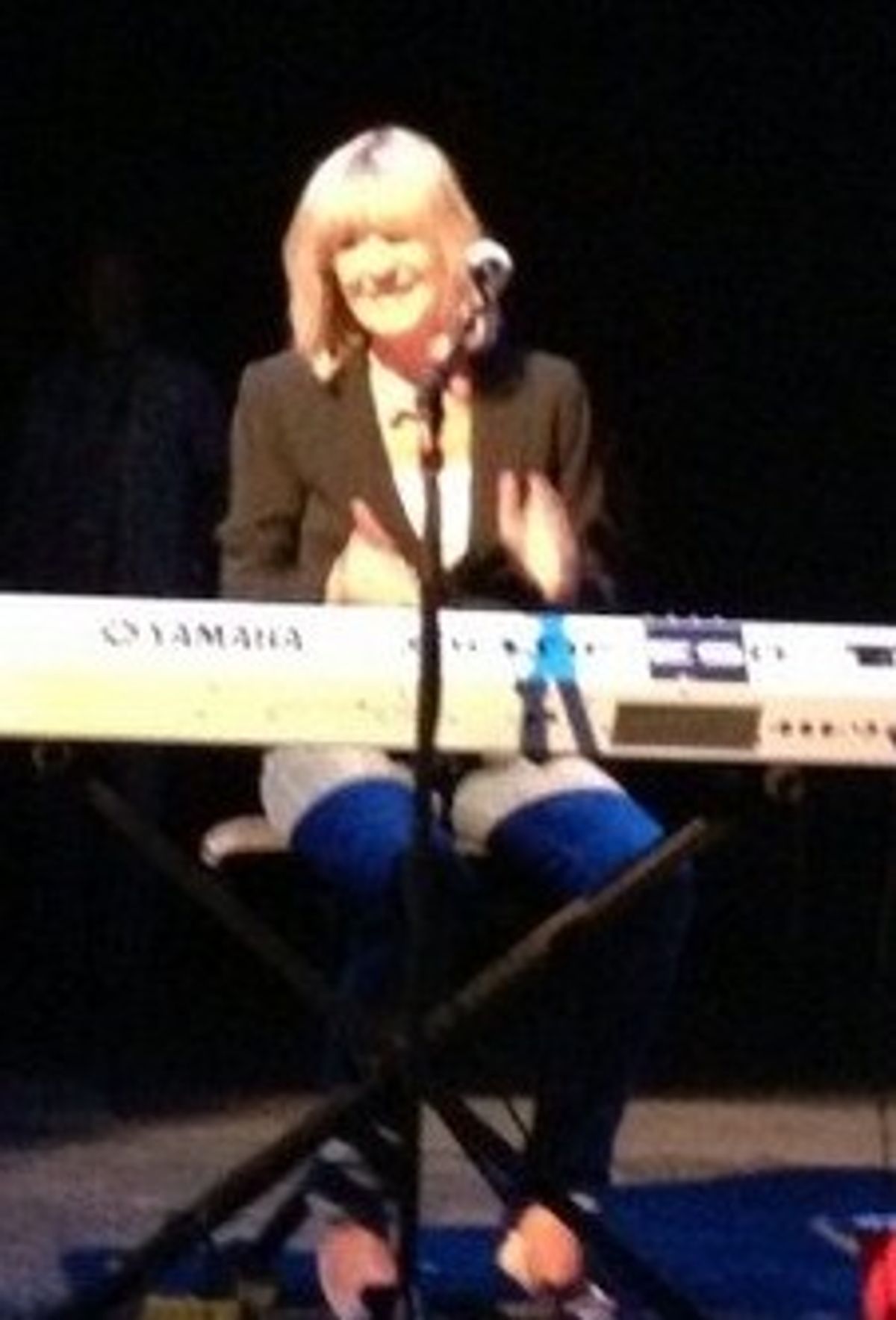 Christine McVie at Christine McVie Takes The Stage For First Time In 15 Years!