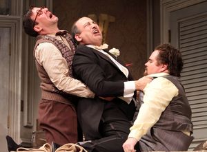 David Josefsberg, Michael Kostroff and John Treacy Egan Photo