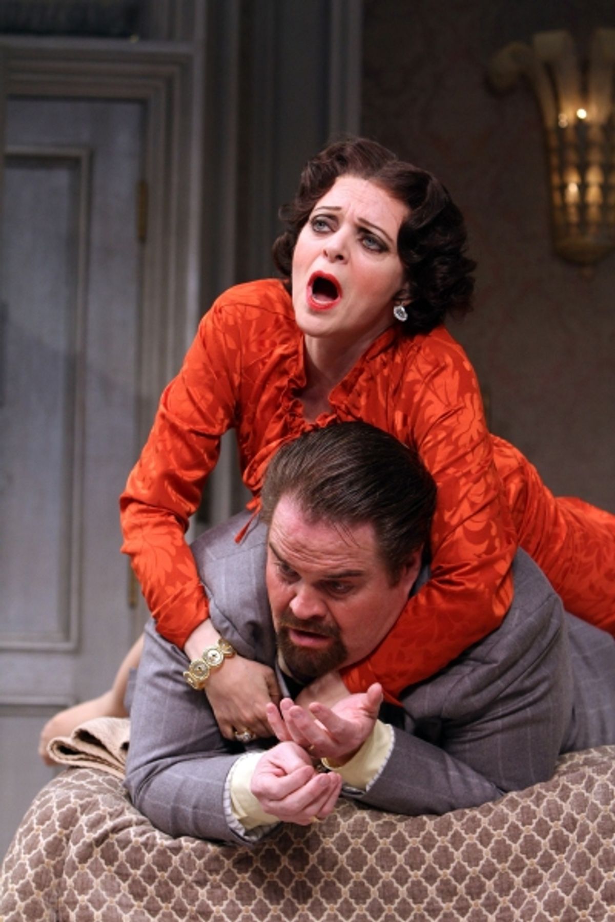 Judy Blazer and John Treacy Egan at 