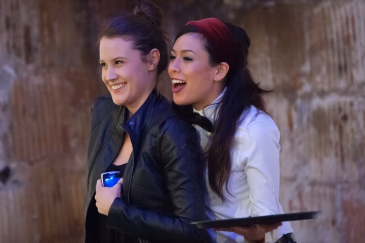 Nicole Johnston and Kyla Deichl at 