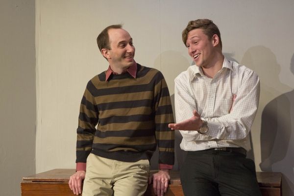 Ben Lyons (Scot Greenwell), meets with the object of his affection Brian (Lincoln Sle Photo