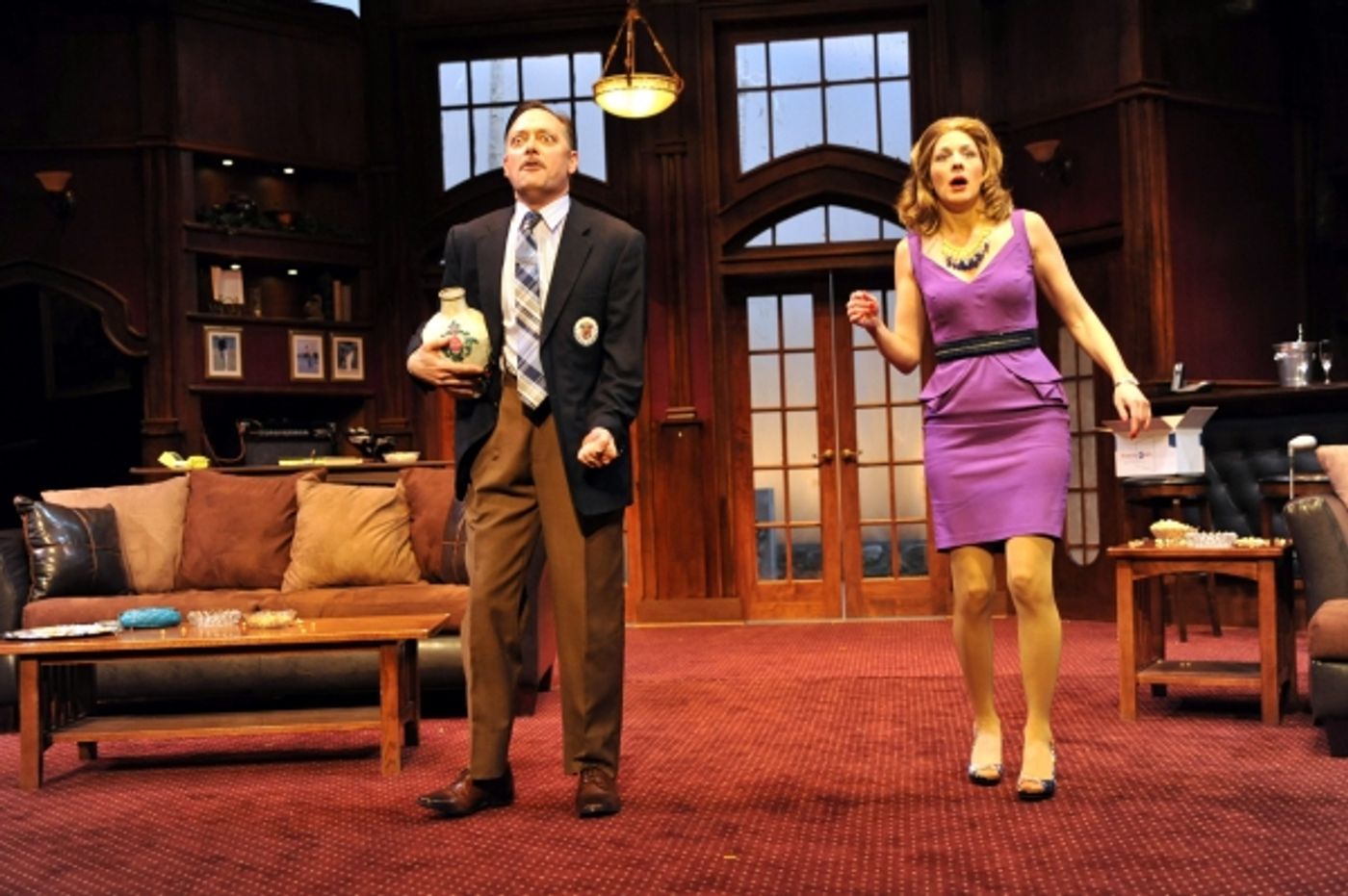 Photo Flash: First Look at Theatre at the Center's THE FOX ON THE FAIRWAY  Image