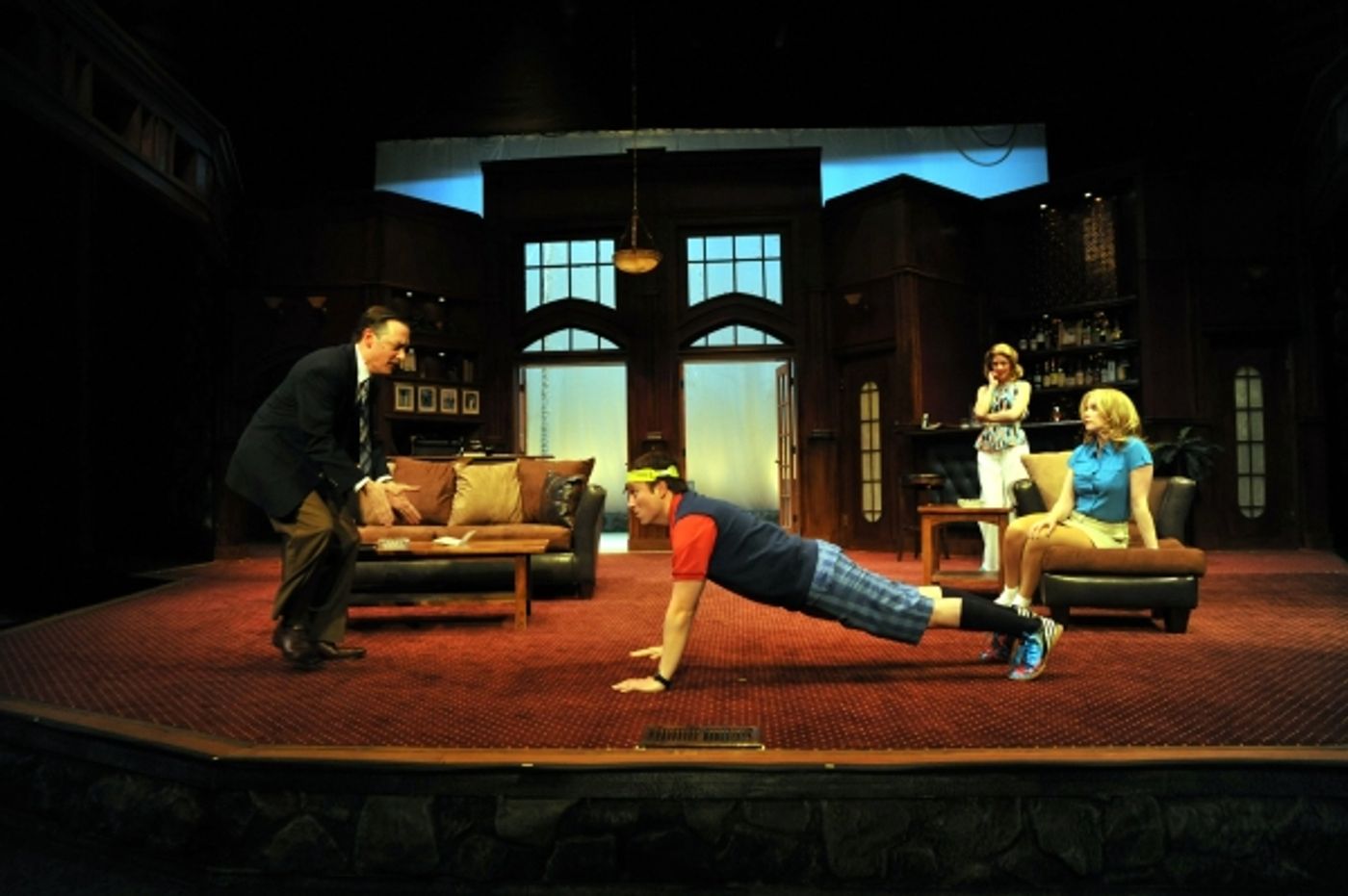 Photo Flash: First Look at Theatre at the Center's THE FOX ON THE FAIRWAY  Image