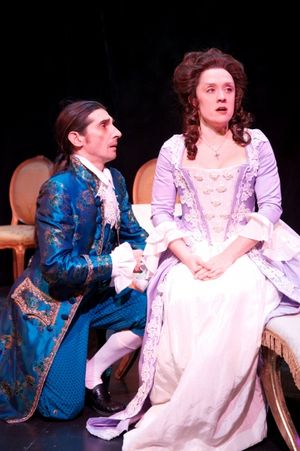 Giles Davies and Kelly Mengelkoch @ BroadwayWorld Giles Davies and Kelly Mengelkoch Photo