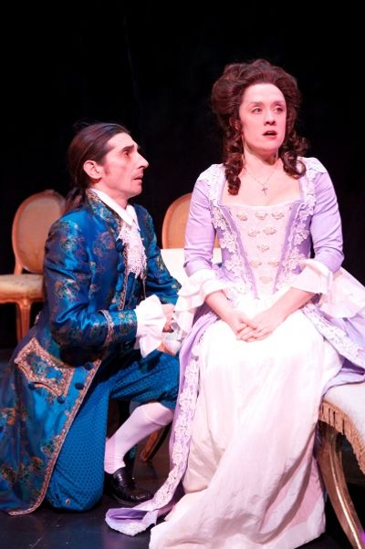 Giles Davies and Kelly Mengelkoch  Photo