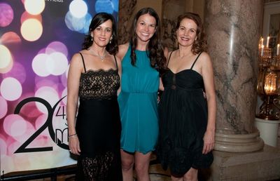 Gala co-chairs Phyllis Swindells (left) and Lise HonorÃƒÂ© (right) with special g Photo