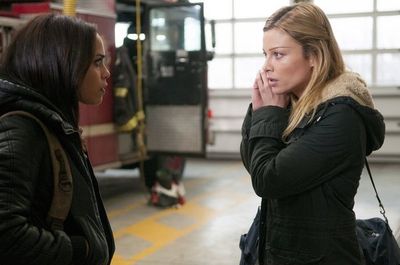 Monica Raymund as Gabriella Dawson, Lauren German as Leslie Shay  Photo