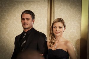CHICAGO FIRE -- "Better To Lie" Episode 117 -- Pictured: (l-r) Taylor Kinney as Kelly Severide, Lauren German as Leslie Shay -- (Photo by: Elizabeth Morris/NBC) @ BroadwayWorld CHICAGO FIRE -- "Better To Lie" Episode 117 -- Pictured: (l-r) Taylor Kinney as Kelly Photo