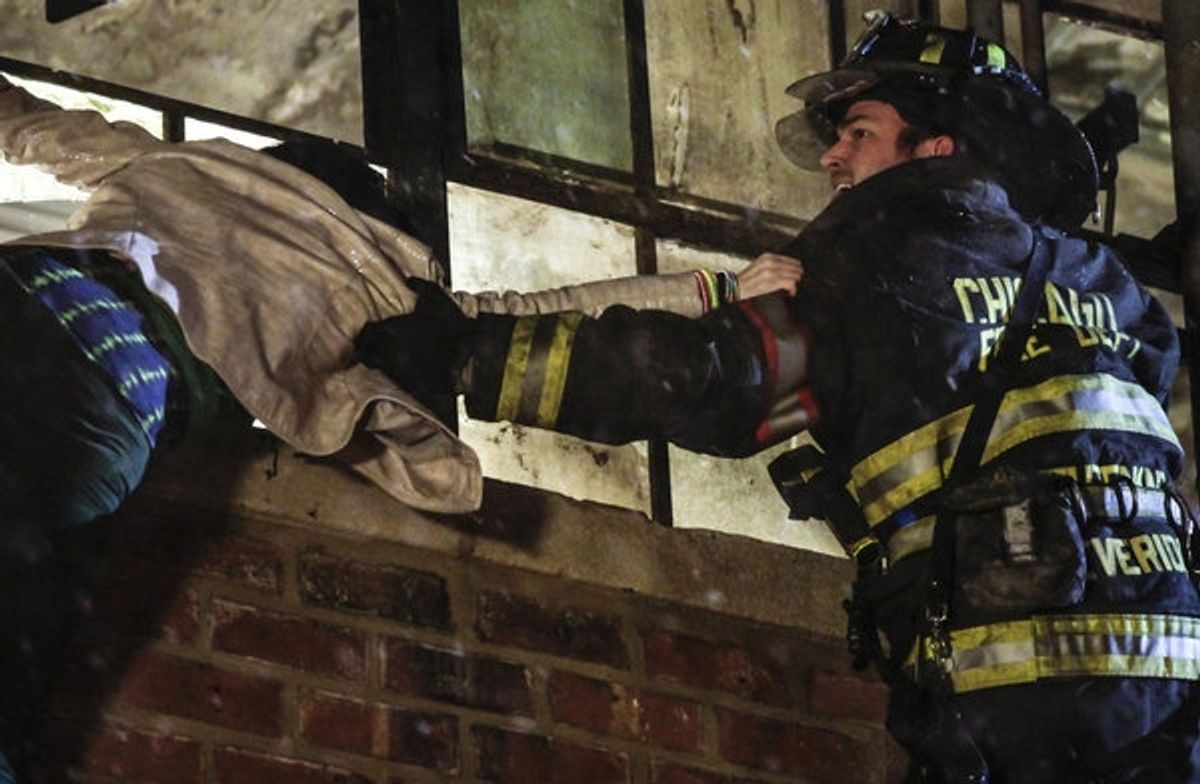 CHICAGO FIRE -- 'Better To Lie' Episode 117 -- Pictured: Taylor Kinney as Kelly Severide -- (Photo by: Elizabeth Morris/NBC) at 