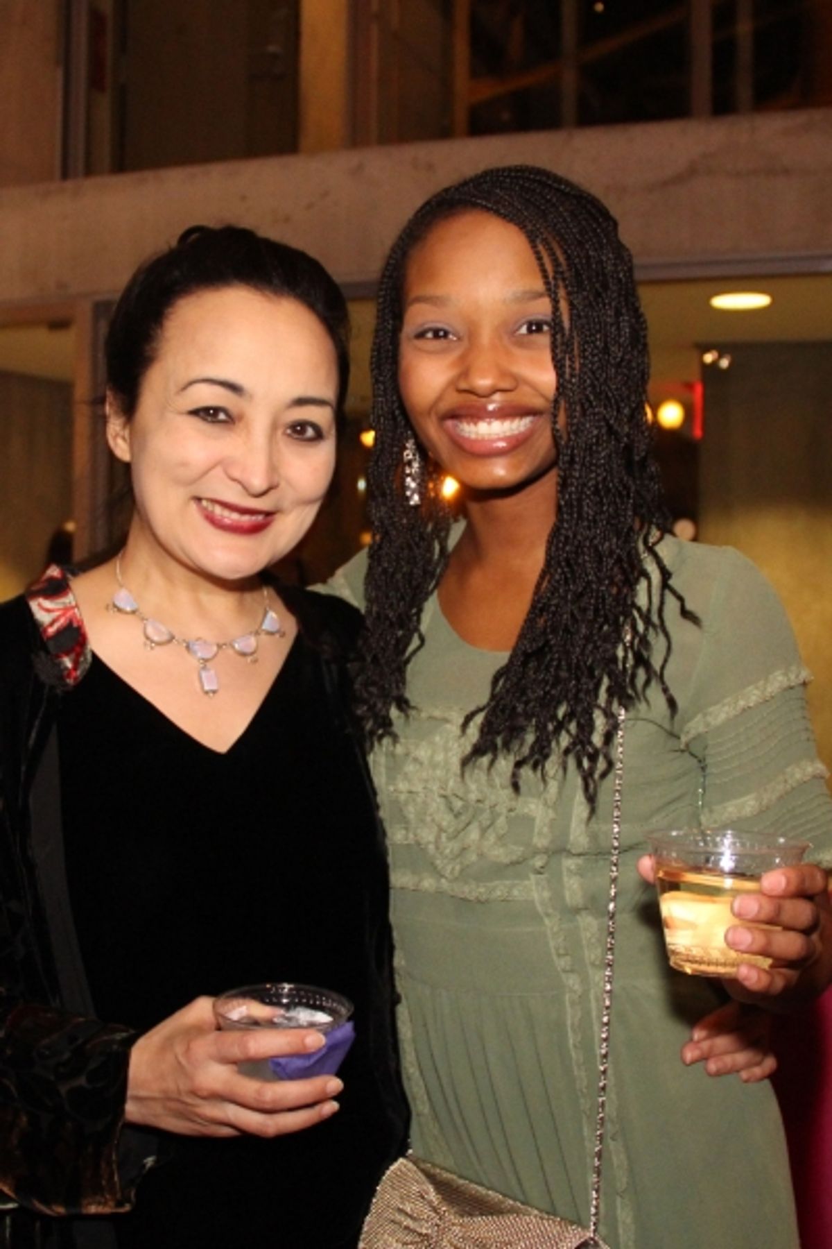 Cast members Lisa Tejero and Ashleigh Lathrop  at 