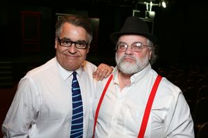 From left, Director Pat Towne and Musical Director/Song Writer Richard Levinson pose  Photo