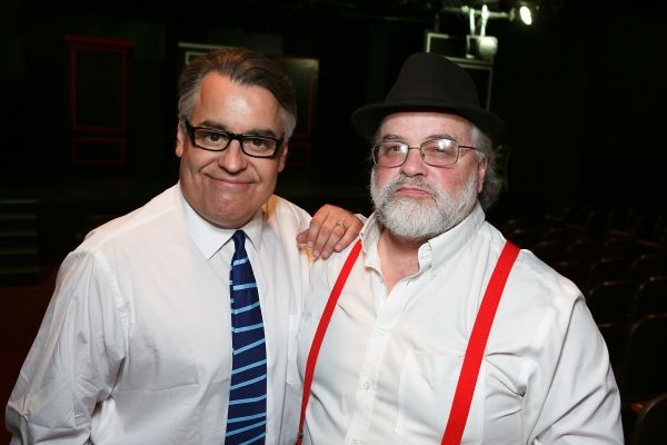 From left, Director Pat Towne and Musical Director/Song Writer Richard Levinson pose  Photo