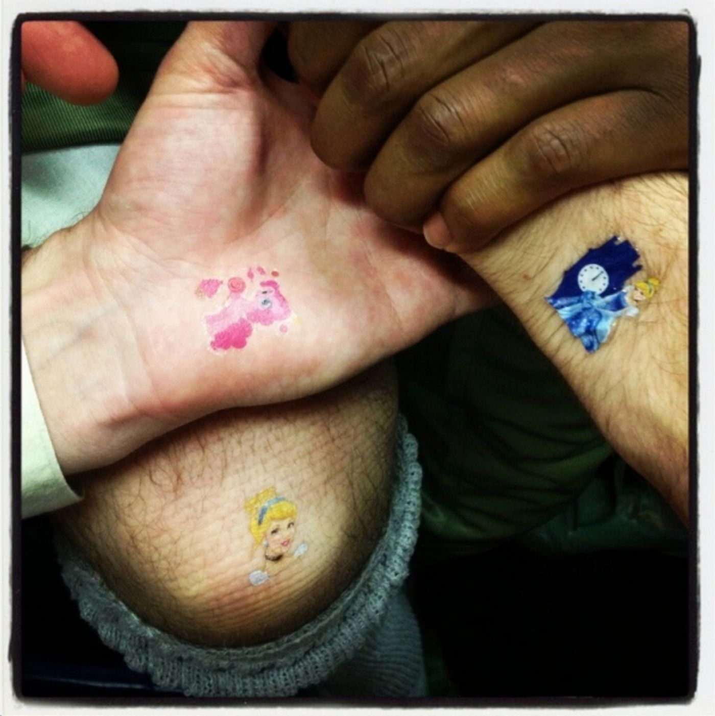 Photo Flash: Saturday Intermission Pics, Feb 16, Part 2 - NEWSIES Take Over, CINDERELLA's Manly Tattoos and More! Image
