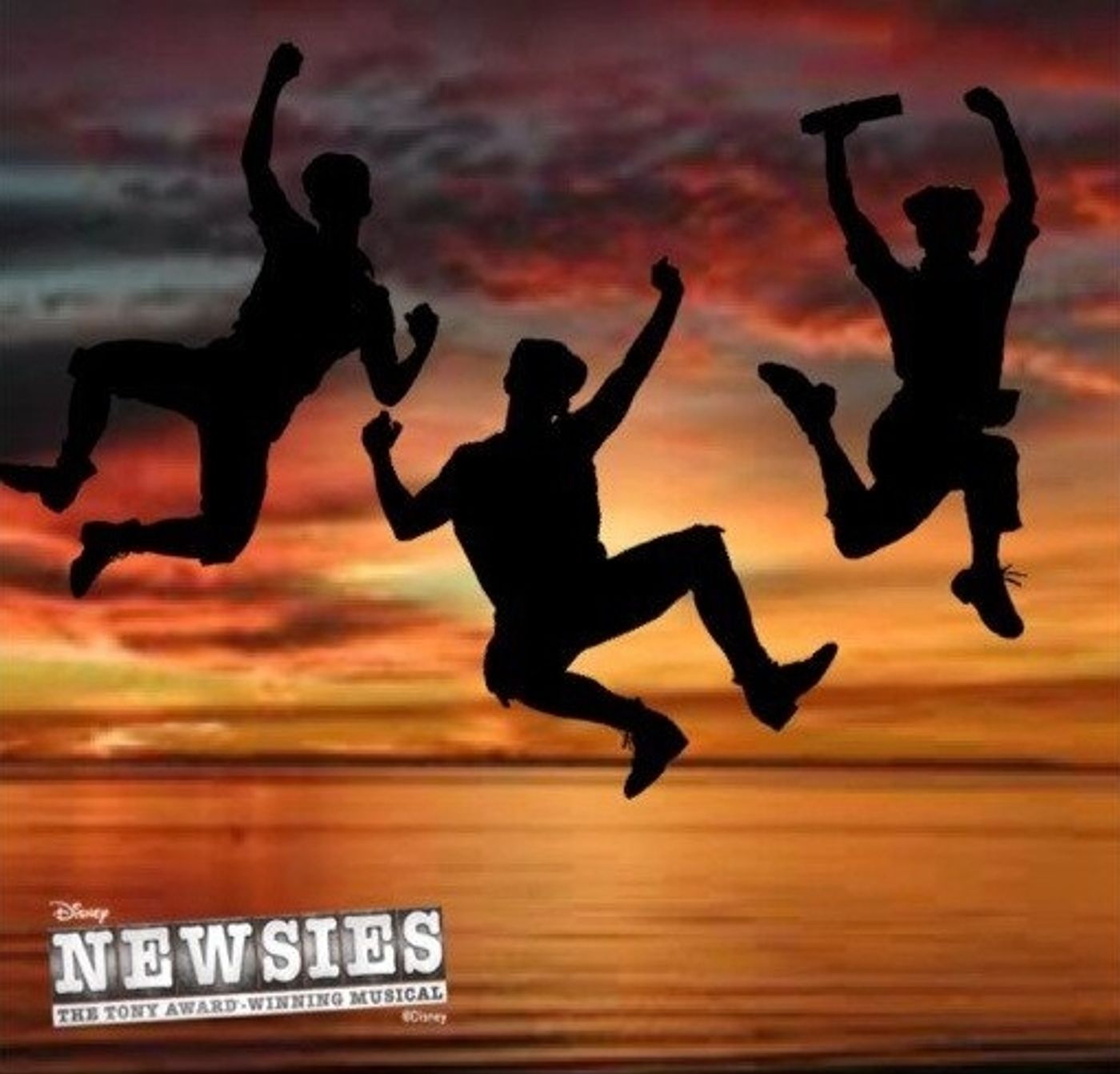 Photo Flash: Saturday Intermission Pics, Feb 16, Part 2 - NEWSIES Take Over, CINDERELLA's Manly Tattoos and More! Image