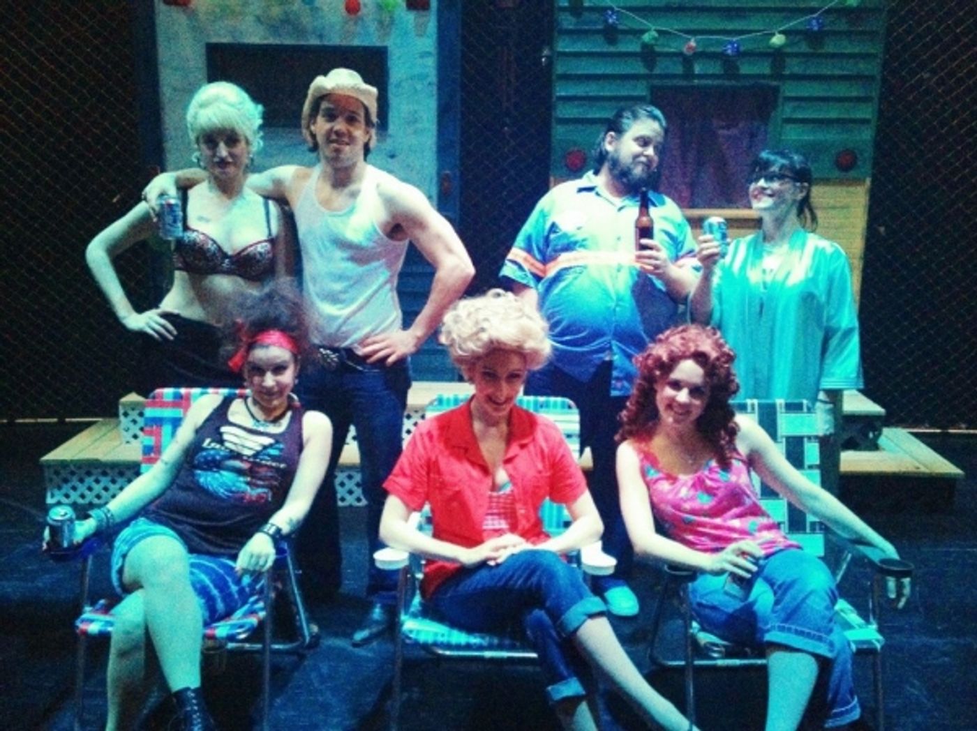 Photo Flash: Saturday Intermission Pics, Feb 16, Part 2 - NEWSIES Take Over, CINDERELLA's Manly Tattoos and More! Image