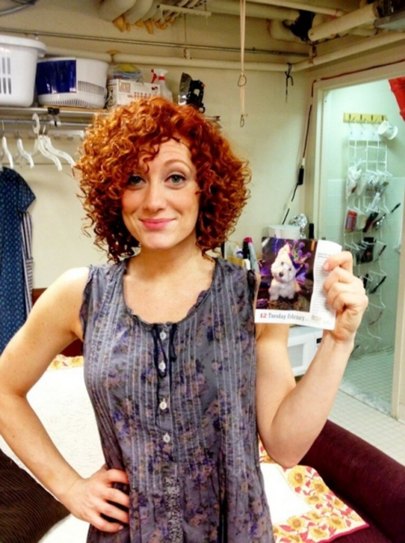 Photo Flash: Saturday Intermission Pics, Feb 16, Part 2 - NEWSIES Take Over, CINDERELLA's Manly Tattoos and More! Image
