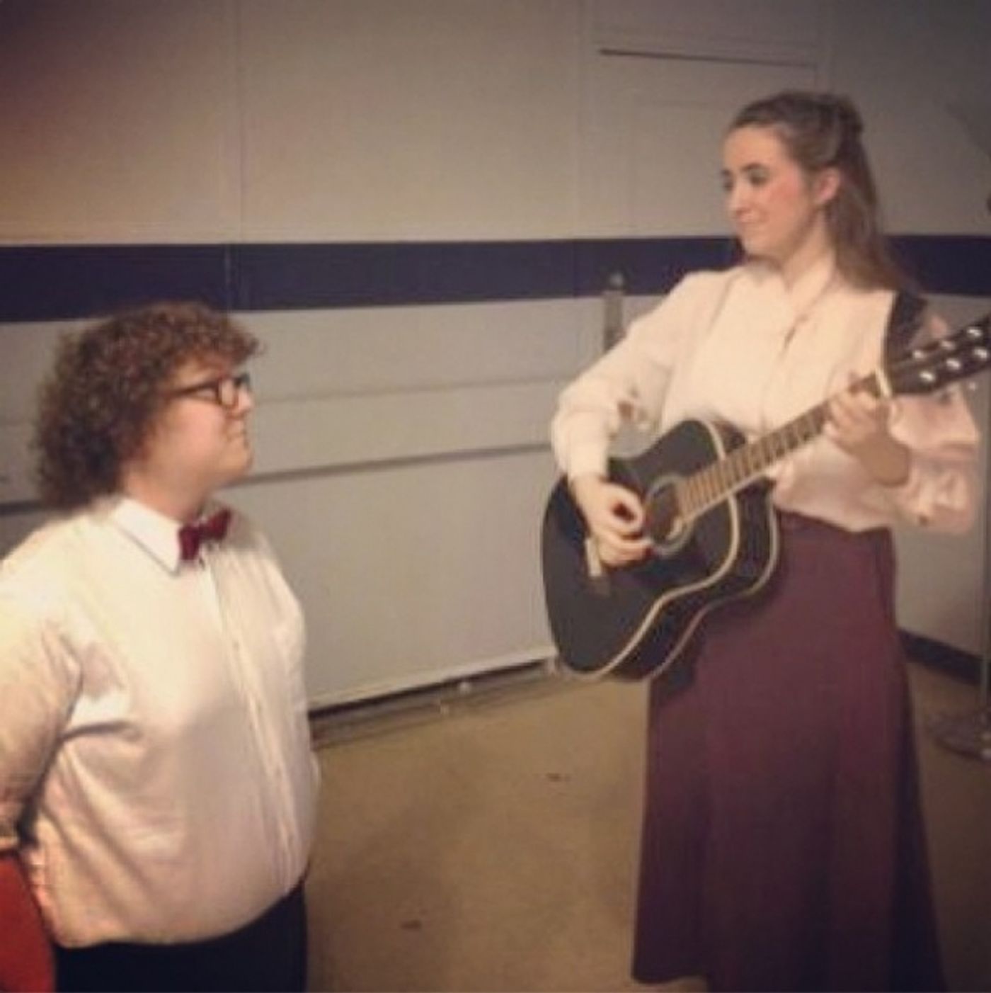 Photo Flash: Saturday Intermission Pics, Feb 16, Part 2 - NEWSIES Take Over, CINDERELLA's Manly Tattoos and More! Image