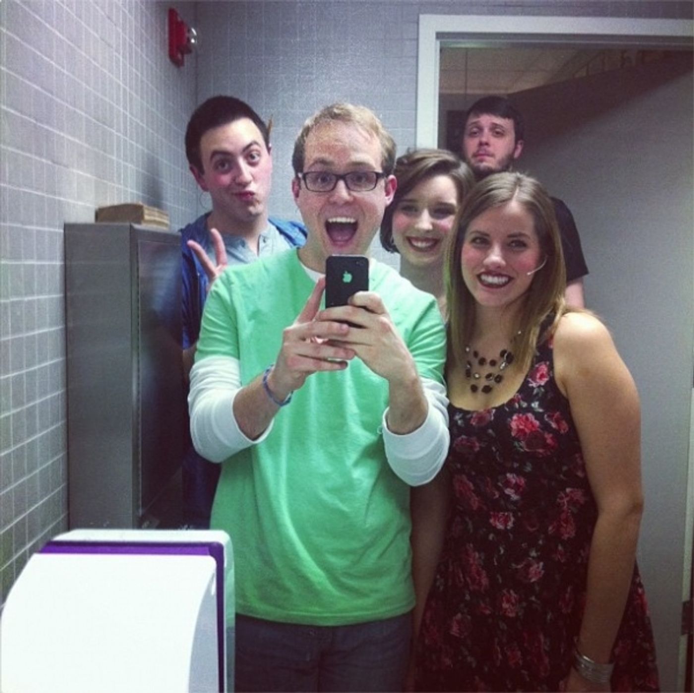 Photo Flash: Saturday Intermission Pics, Feb 16, Part 2 - NEWSIES Take Over, CINDERELLA's Manly Tattoos and More! Image