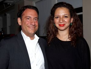 Eugene Pack and Maya Rudolph Photo