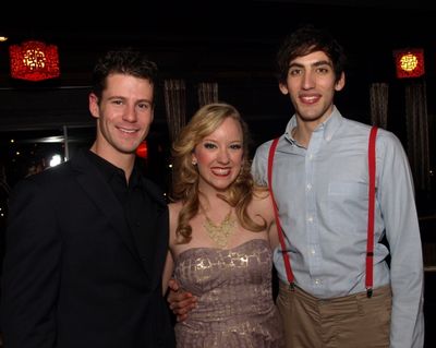 Luke Hawkins, Hannah Simmons, and Amin El Gamal Photo