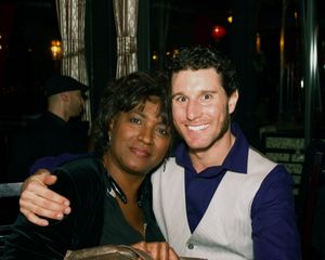Saundra McClain and Christopher Newell @ BroadwayWorld Saundra McClain and Christopher Newell Photo
