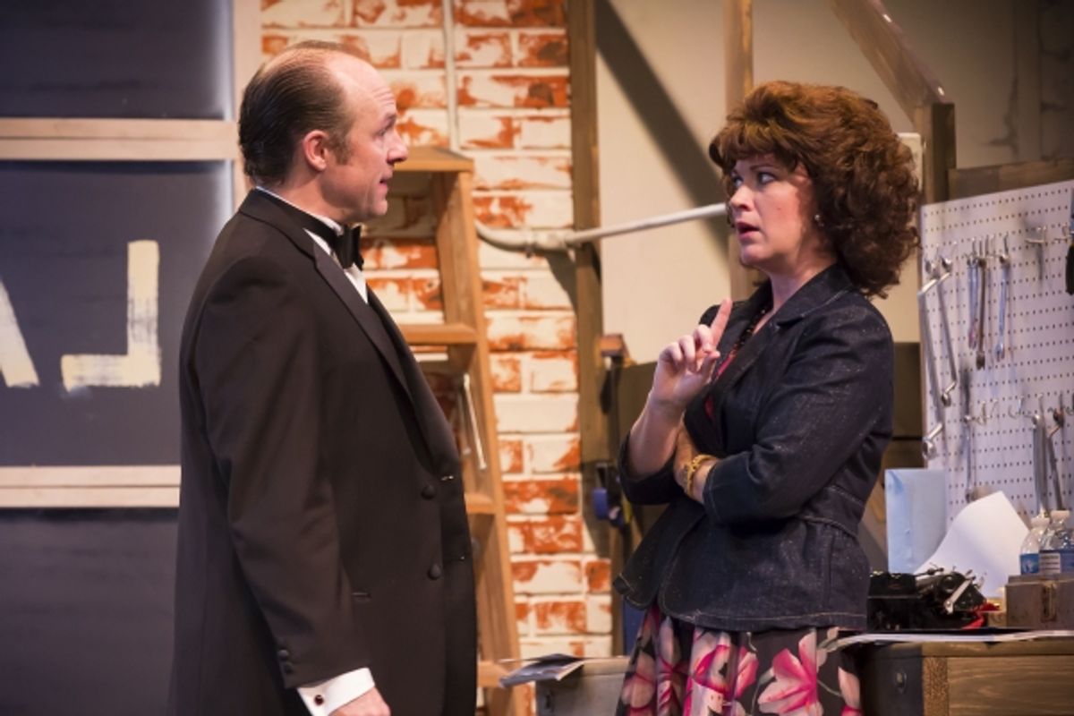 Craig Griffin as Stanley & Christy Watkins as Alice. at 