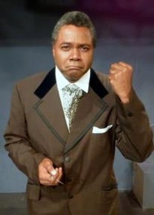 Booker T Washington (Darryl Maximilian Robinson) was the most famous Negro in the country. He counseled friendship between the races and spoke of the promise of the future. @ BroadwayWorld Booker T Washington (Darryl Maximilian Robinson) was the most famous Negro in the cou Photo