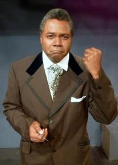 Booker T Washington (Darryl Maximilian Robinson) was the most famous Negro in the cou Photo
