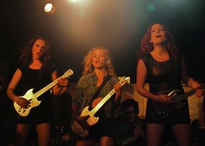 Ginifer King, Lindsey Gort, and Laura Dickinson Photo