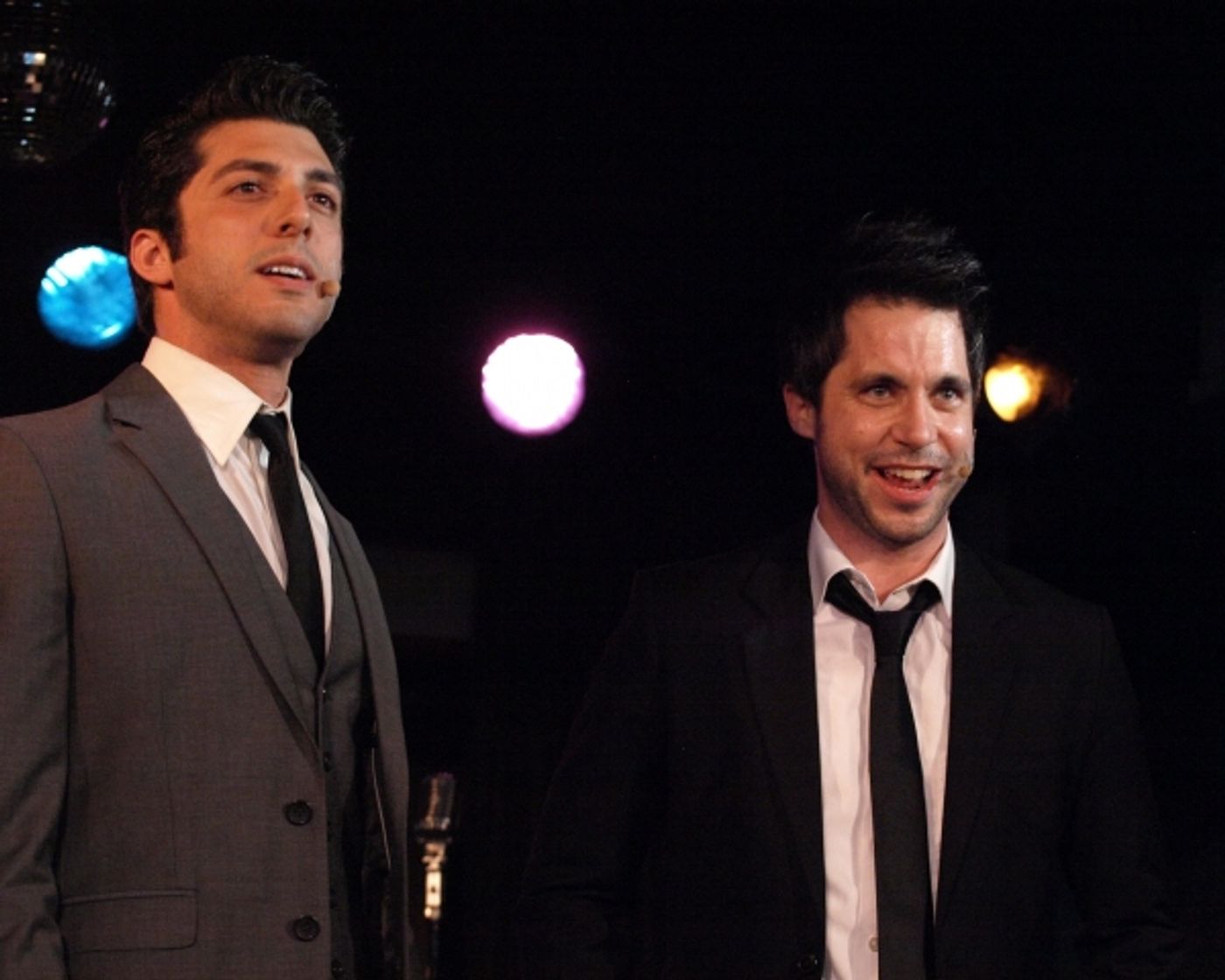 Photo Coverage: Inside FOR THE RECORD: THE MARSHALLS Opening Night!  Image