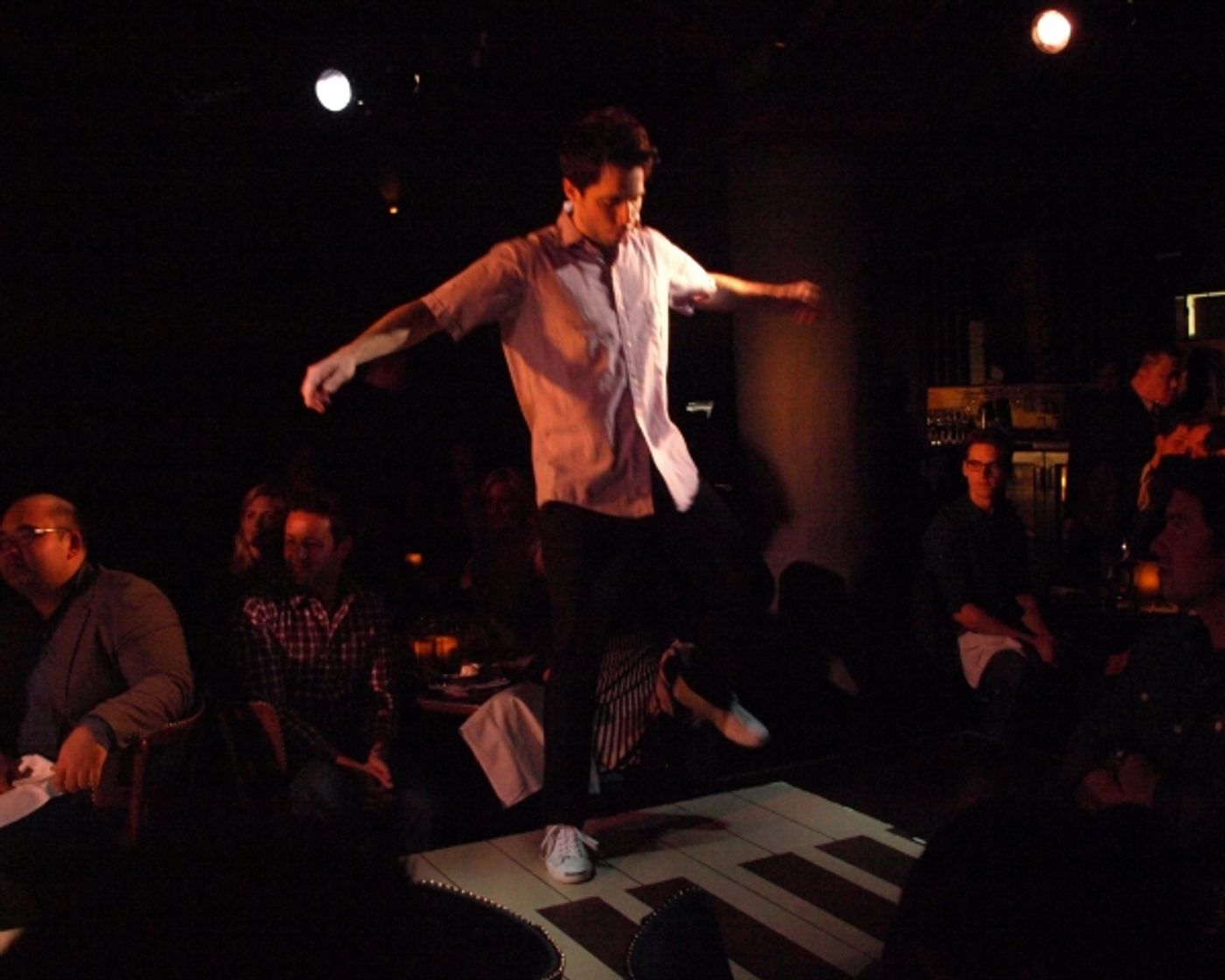Photo Coverage: Inside FOR THE RECORD: THE MARSHALLS Opening Night!  Image