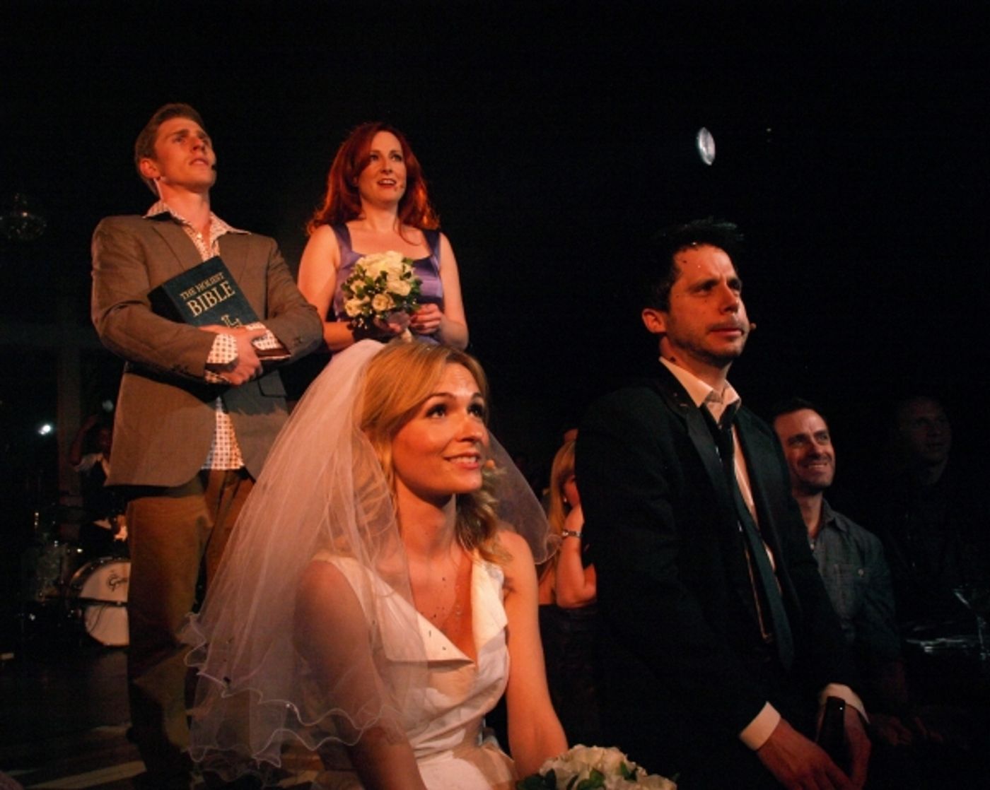 Photo Coverage: Inside FOR THE RECORD: THE MARSHALLS Opening Night!  Image