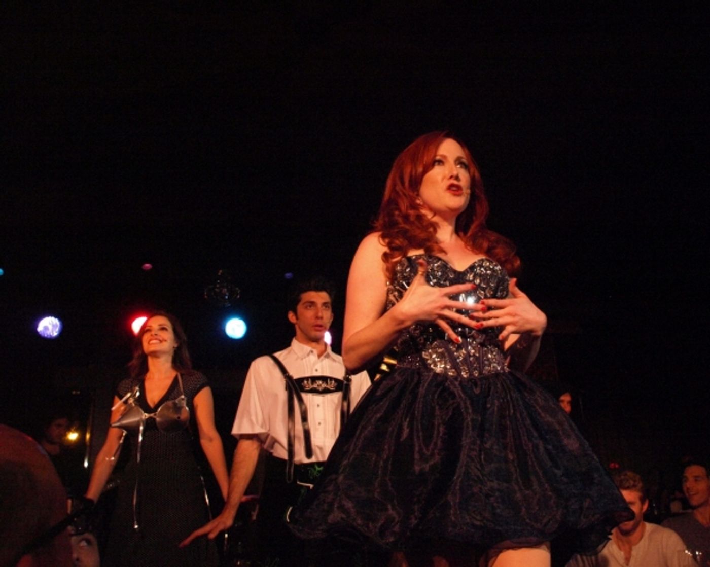 Photo Coverage: Inside FOR THE RECORD: THE MARSHALLS Opening Night!  Image