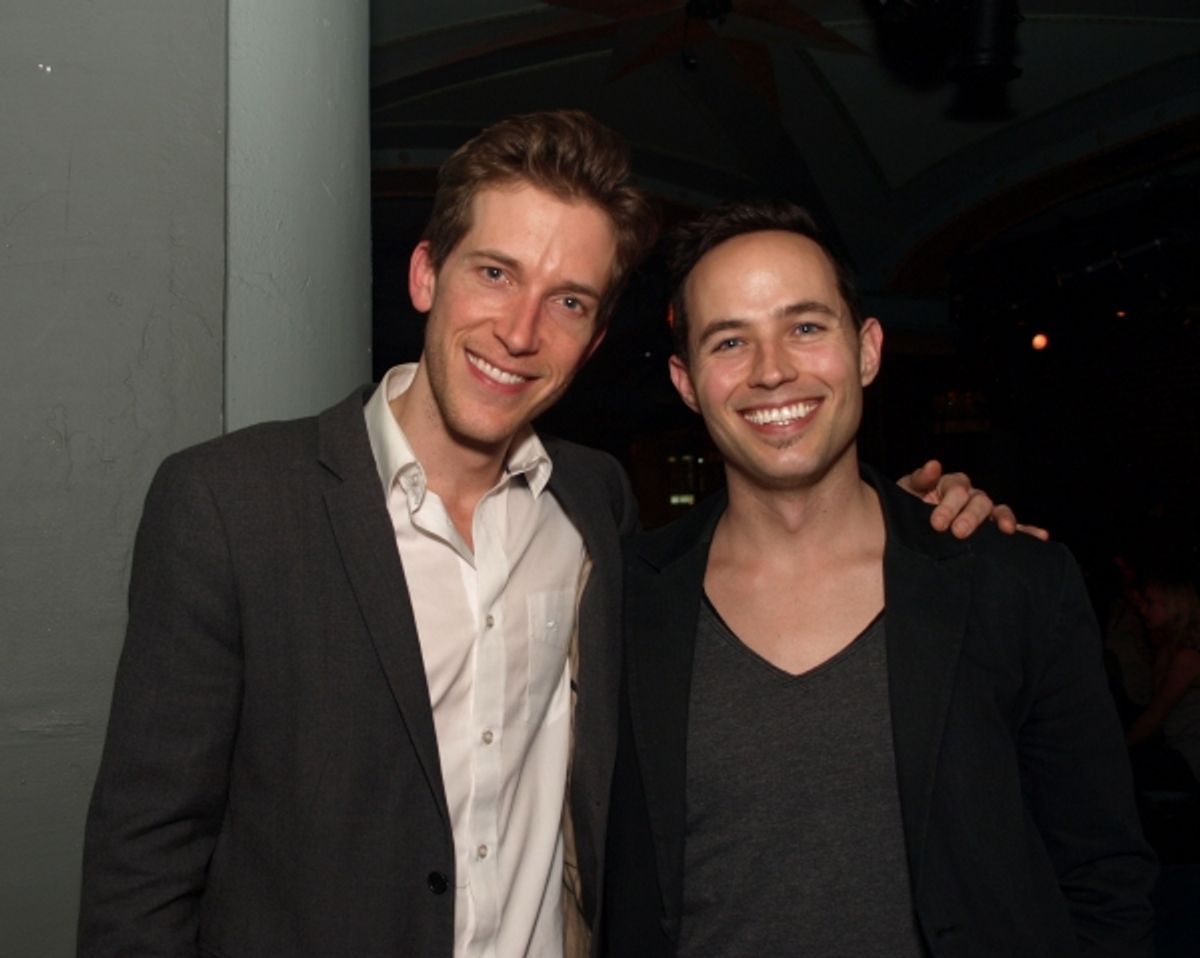 Director Anderson Davis and Music Director Christopher Lloyd Bratten at 