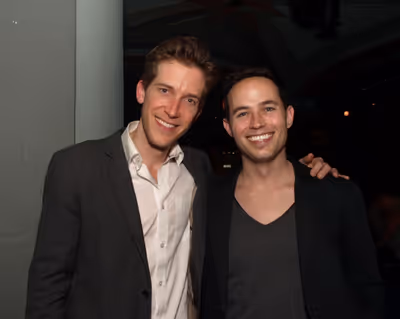 Director Anderson Davis and Music Director Christopher Lloyd Bratten Photo