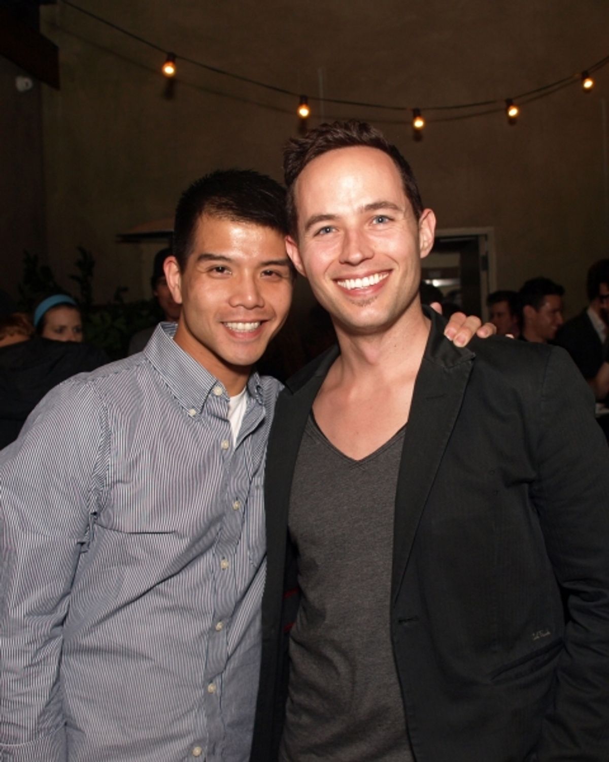 Telly Leung and Christopher Lloyd Bratten at 