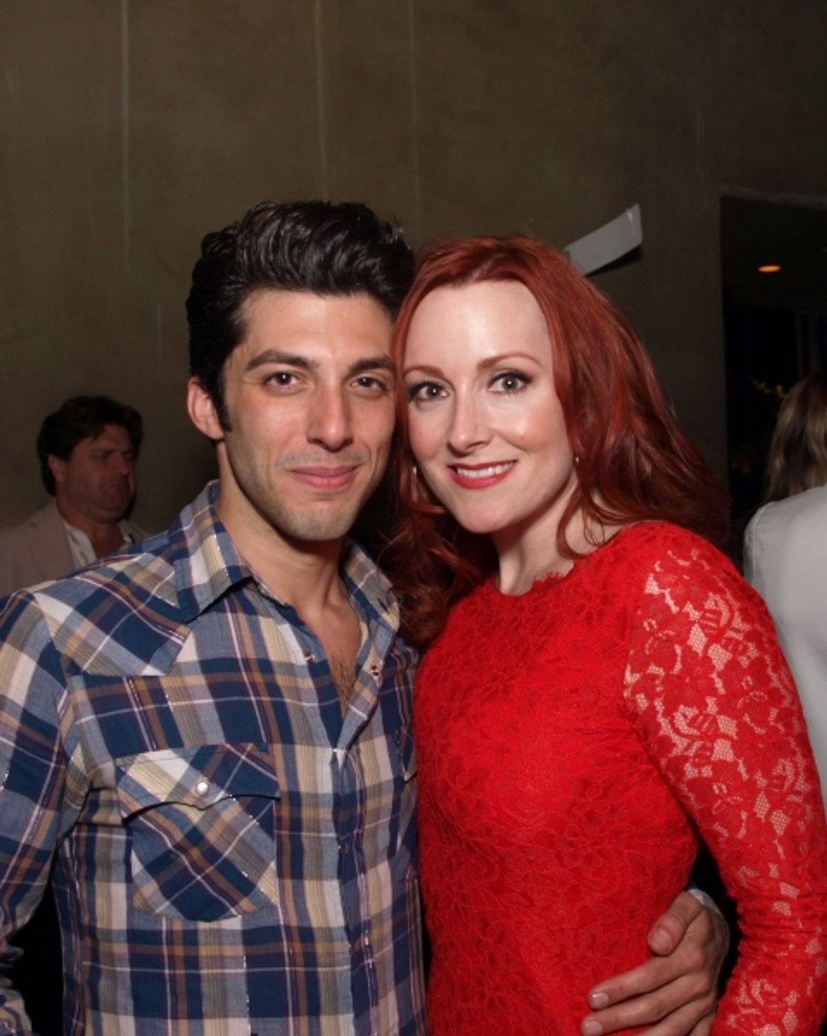 Steve Mazurek and Laura Dickinson at 