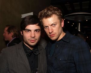 Ben Caron and Daniel Hartman @ BroadwayWorld Ben Caron and Daniel Hartman Photo