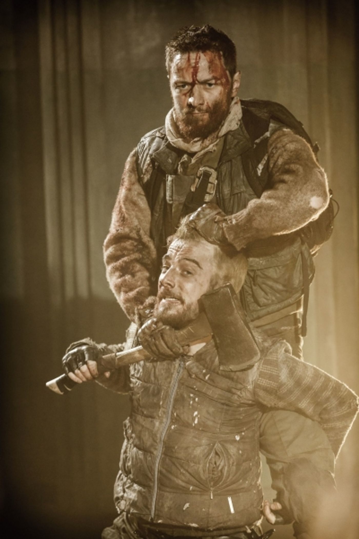 Photo Coverage: McAvoy And Foy In MACBETH Photo Coverage: McAvoy And Foy In MACBETH Image