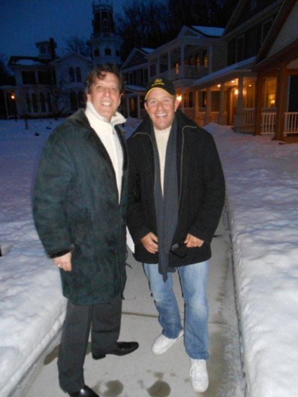  Jonathan Brielle and production supervisor Steve Cohen Photo