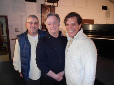 Dramaturge-Mentor Michael Bush, Goodspeed Associate Producer Bob Alwine, Writer-Produ Photo