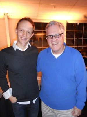 Writer Aron Accurso & Jack DePalma @ BroadwayWorld Writer Aron Accurso & Jack DePalma Photo