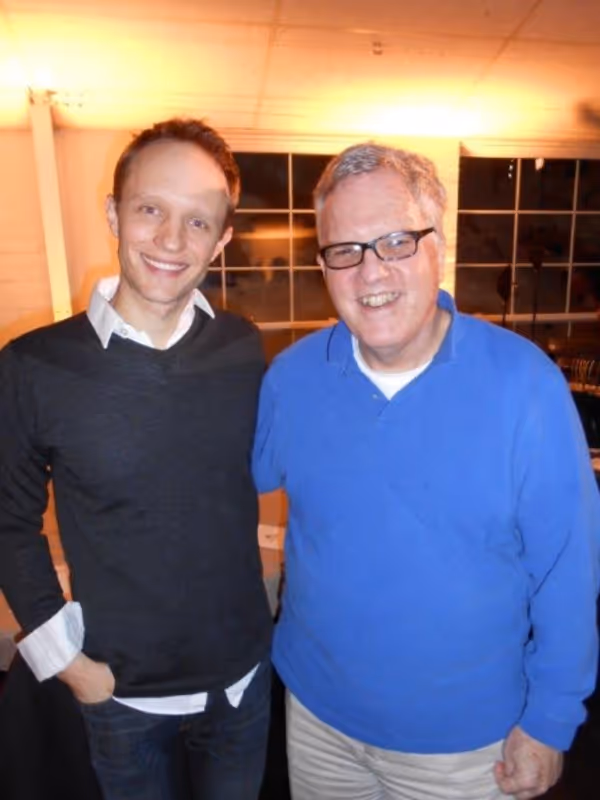 Writer Aron Accurso & Jack DePalma Photo