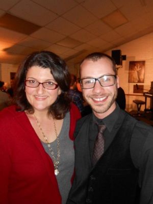 Johnny Mercer Songwriters Project at Northwester Director Heather Schmucker and Nick  Photo