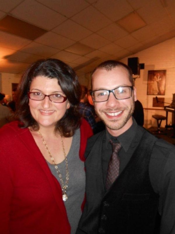 Johnny Mercer Songwriters Project at Northwester Director Heather Schmucker and Nick  Photo