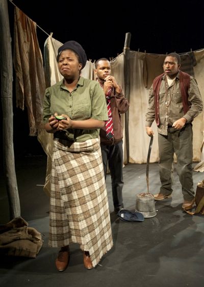 Lillian Tshabalala, Omphile Molusi and Sello Motloung Photo
