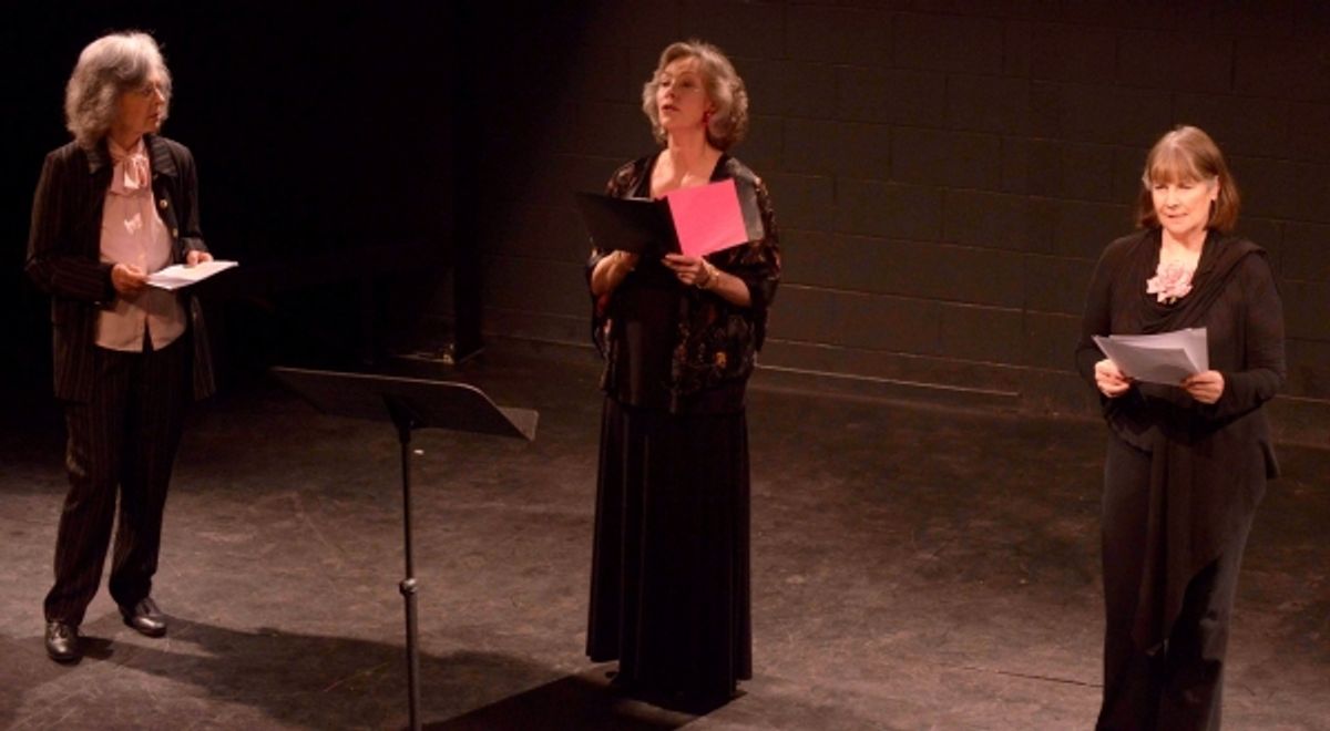 Eve Sigall, Rosemary Alexander, Kathleen Coyne at 